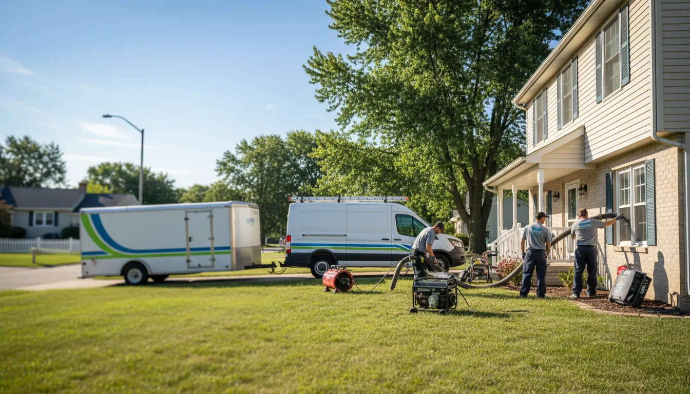 Flooded Basement Restoration And Cleanup With Repair in Grandin, ND near me